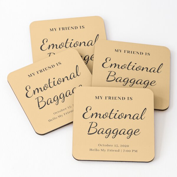 Item preview, Emotional Baggage | Tote Bags | Duffle Bags | Stickers | Backpacks  designed and sold by ffstyles.