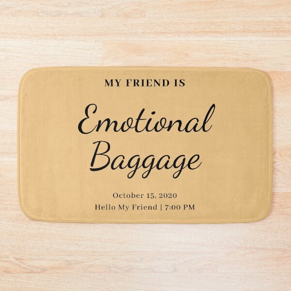 Item preview, Emotional Baggage | Tote Bags | Duffle Bags | Stickers | Backpacks  designed and sold by ffstyles.