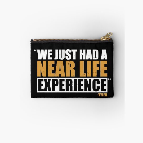 Item preview, We just had a near life experience. -Tyler Durden, Fight Club  designed and sold by Sticker Up.