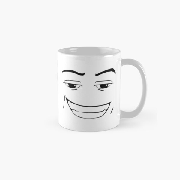 LITTLE MAN IS HERE…. MAN FACE MUG FOREVER the #roblox man face mug h