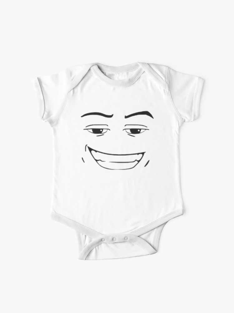 Roblox man face | Baby One-Piece