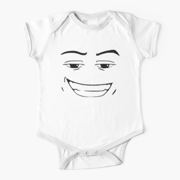 Roblox man face | Baby One-Piece