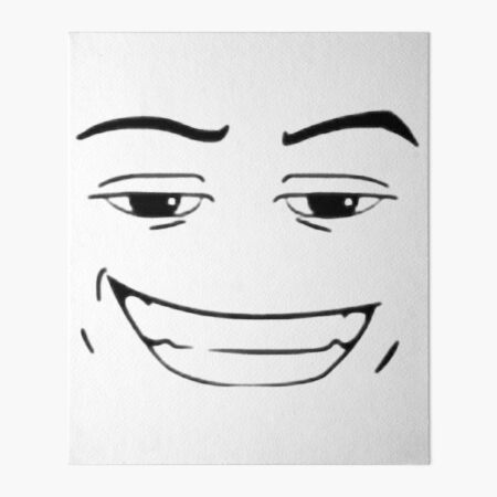 Pixilart - ROBLOX Face Making: Standard Smile by AbslyeTheCat