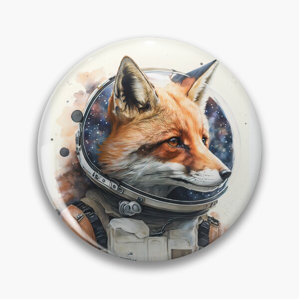 Item preview, Space Fox designed and sold by VolpeDesigns.
