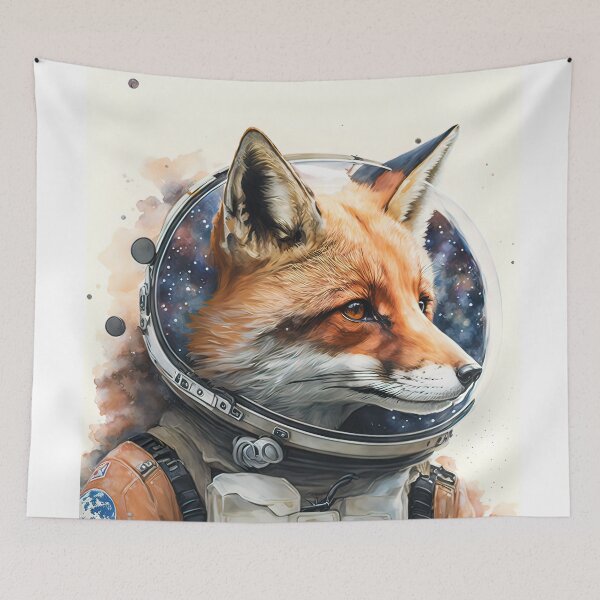 Item preview, Space Fox designed and sold by VolpeDesigns.