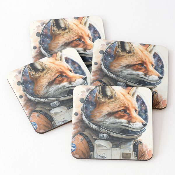 Item preview, Space Fox designed and sold by VolpeDesigns.