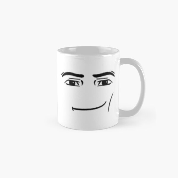 ROBLOX MAN FACE Mug Funny Gamer Birthday Gift Hot Cup, Back To