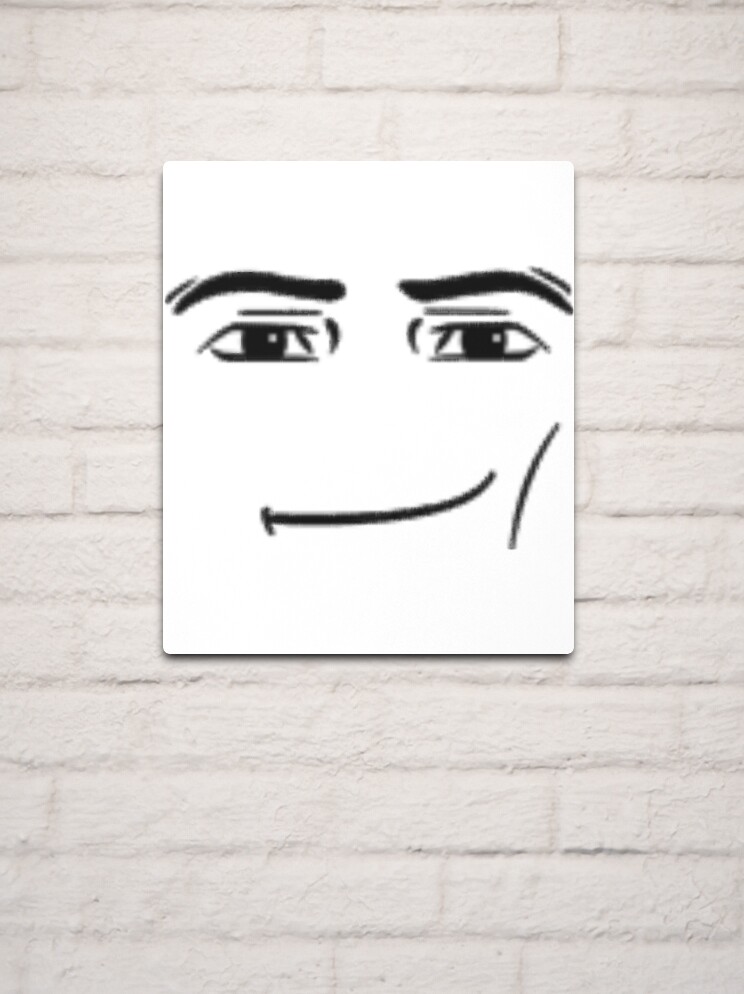 How To Draw Roblox man Face