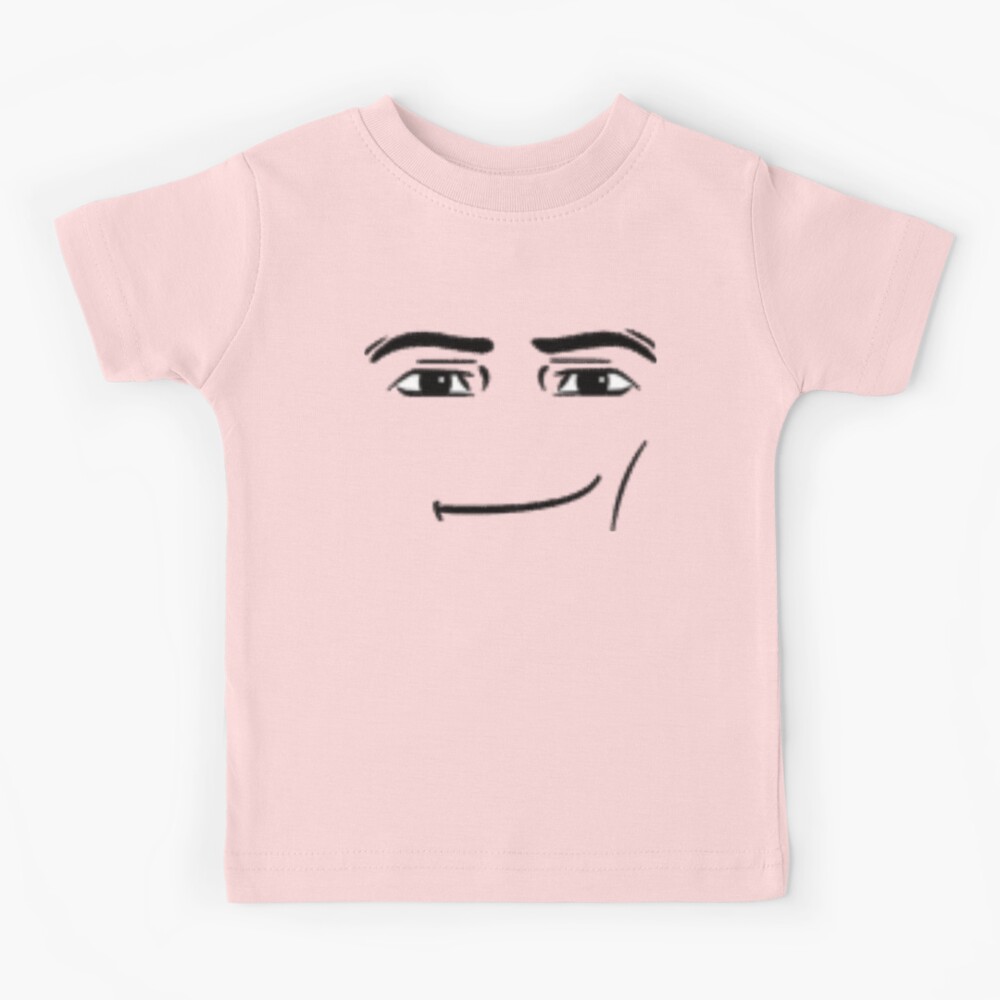 Roblox Face Kids T-Shirt Tee Top Gaming Gamer Boys Girls