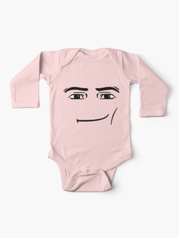 Roblox man face | Baby One-Piece