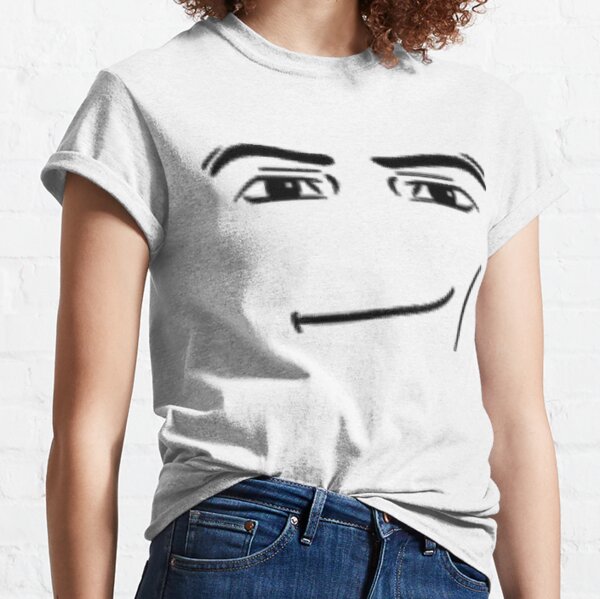 Roblox Man Face T-Shirts for Sale