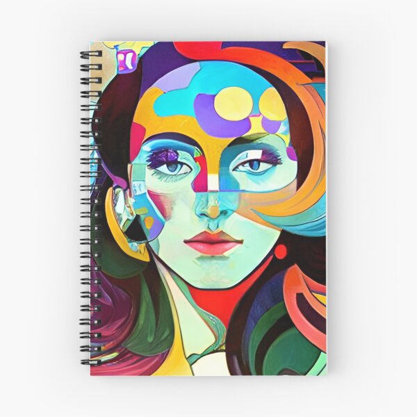 Item preview, Retro Abstract Multi Colour Pattern designed and sold by Bashini.