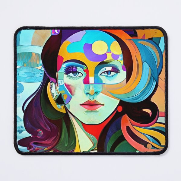 Item preview, Retro Abstract Multi Colour Pattern designed and sold by Bashini.