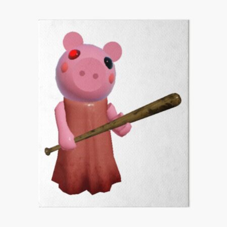 Roblox Piggy Characters together  Art Board Print for Sale by whatcryptodo