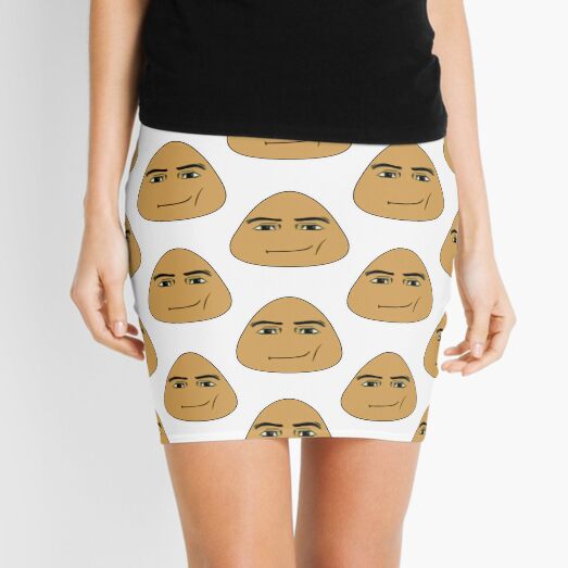 Roblox Woman Face Mini Skirt for Sale by rbopone