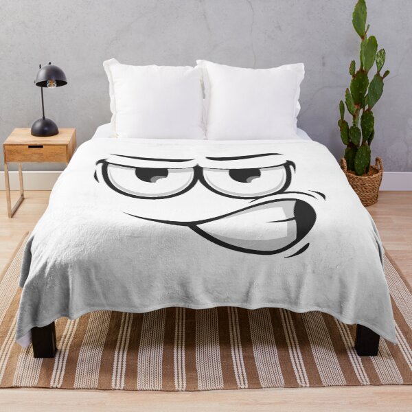 Item preview, Suspicious Emoticon with Angry Face Isolated designed and sold by justjoeythingsx.