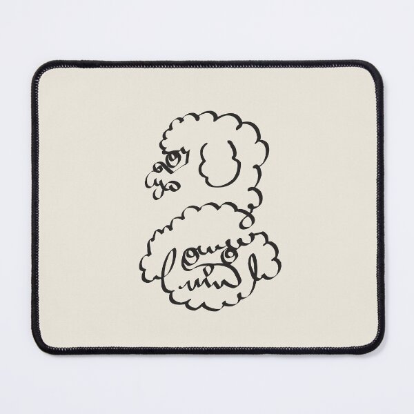 Item preview, Abstract line Poodle designed and sold by Huebucket.