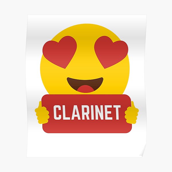 "I love Heart Eye Emoji Emoticon Funny BAND NERD