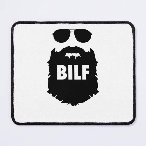 Item preview, BILF. Beard I'd like to F***.  Funny Beard Design. designed and sold by Gold Wings Tees.