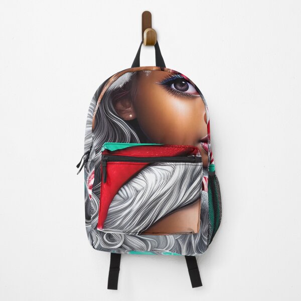 Item preview, Christmas detailed melanin girl designed and sold by Design4Time.