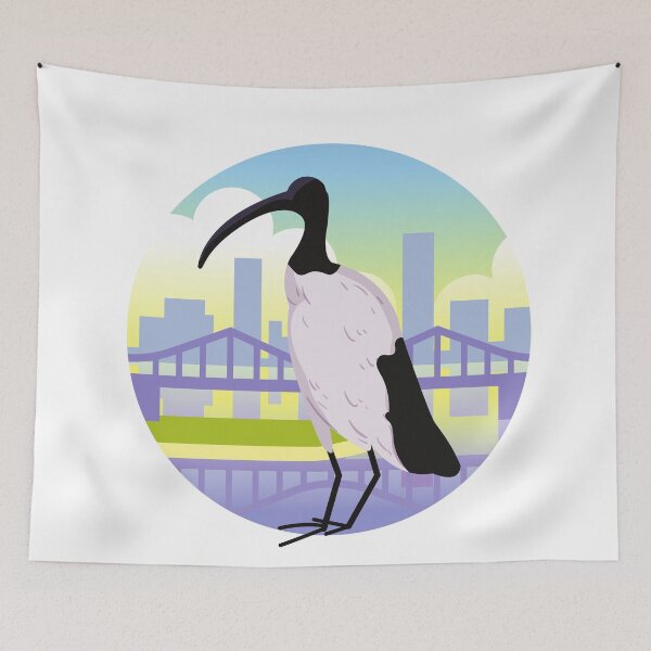 Item preview, Ibis / Bin Chicken/ Brisbane  designed and sold by Dulynotedco.