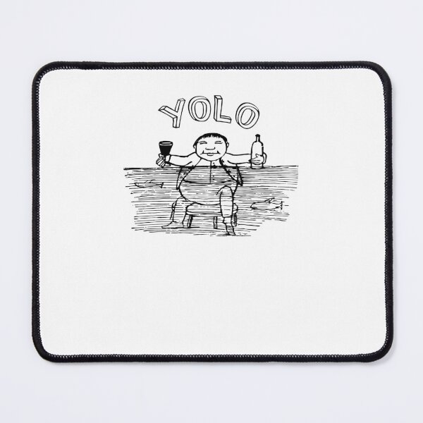 Item preview, Funny YOLO. You only live once. designed and sold by Gold Wings Tees.