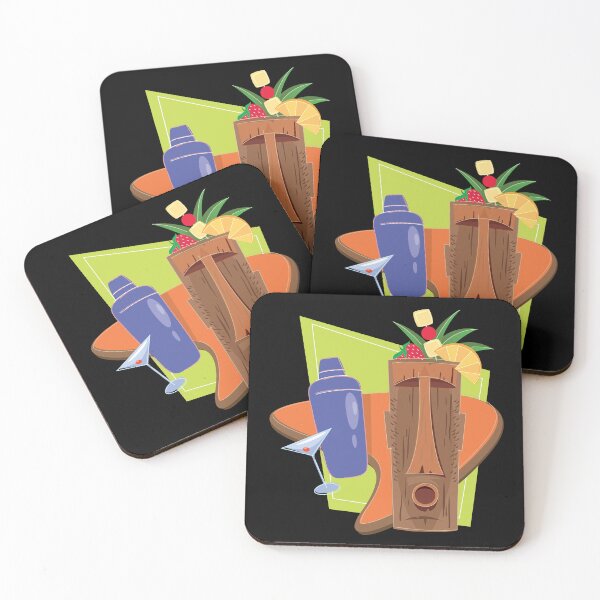 Item preview, Retro Tiki Bar, Vintage Mid-Century Design designed and sold by Futurebeachbum.
