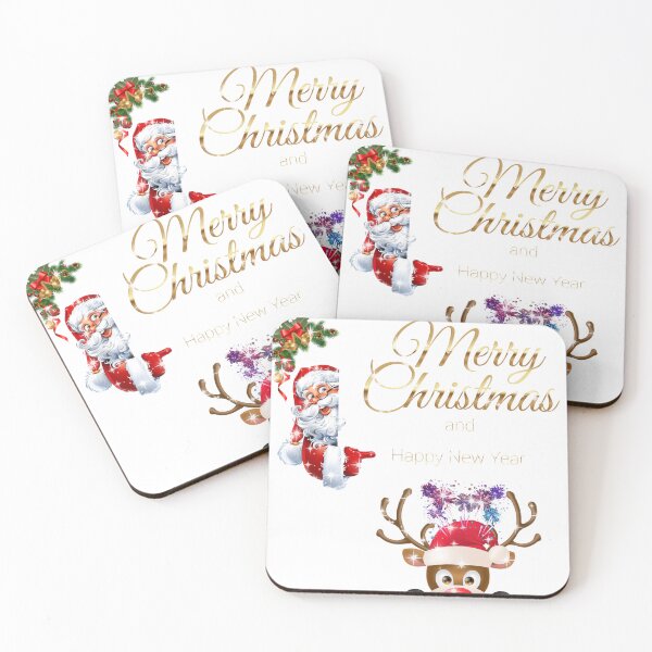 Item preview, Merry Christmas and Happy New Year designed and sold by DawnysArt.