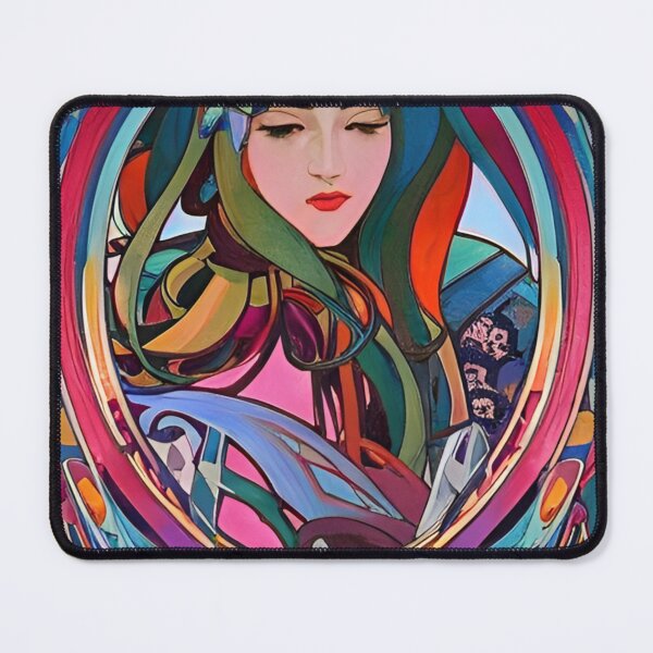 Item preview, Retro Abstract Multi Colour Pattern designed and sold by Bashini.