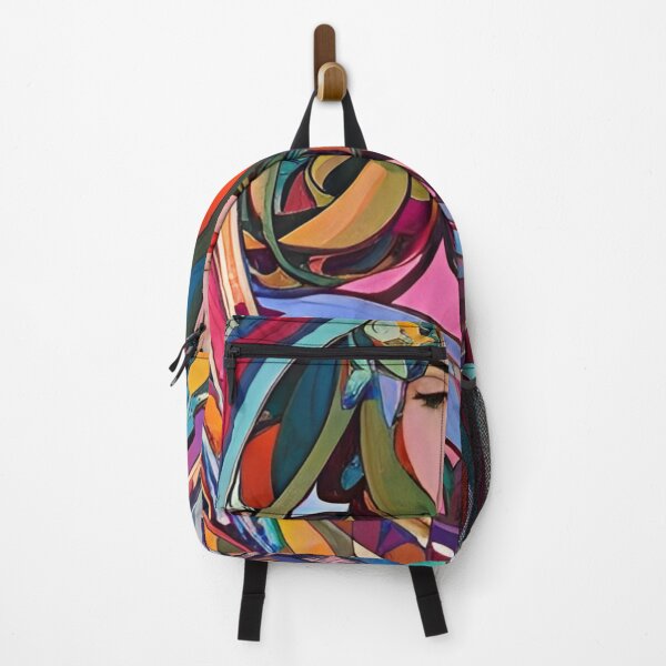 Item preview, Retro Abstract Multi Colour Pattern designed and sold by Bashini.