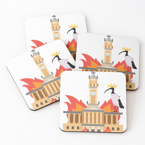 Item preview, Ibis King / Ibis / Bin Chicken/ Brisbane designed and sold by Dulynotedco.