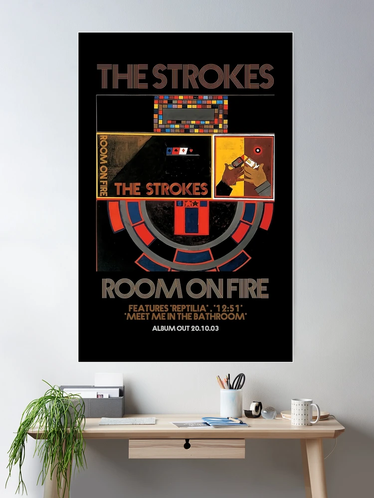 THE STROKES 2ndアルバムROOM ON FIRE ポスター the room on fire Poster Poster