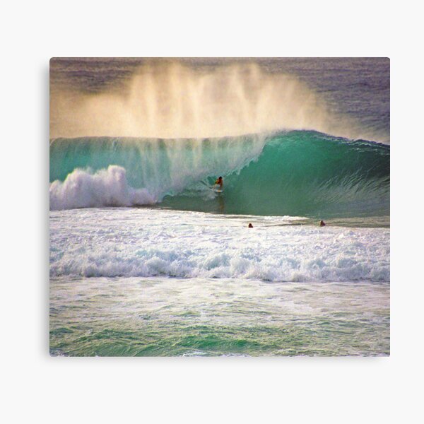 Vintage Photo of Surfer Andy Irons Surfing in the Pipeline Masters Surf  Contest in Hawaii. Digital Download, Printable Photo Art