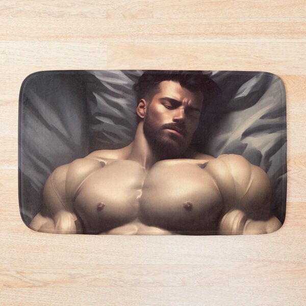 Item preview, Sleeping Hunk with a Nice Six-pack designed and sold by withdiamonds.