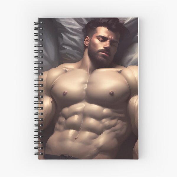 Item preview, Sleeping Hunk with a Nice Six-pack designed and sold by withdiamonds.