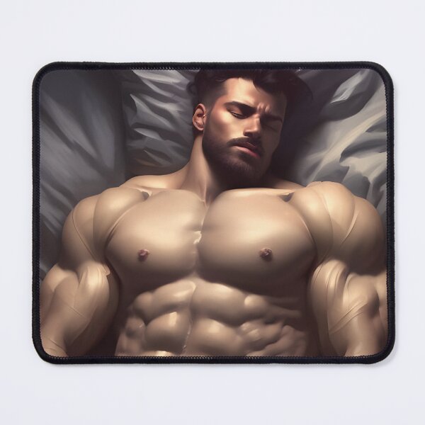 Item preview, Sleeping Hunk with a Nice Six-pack designed and sold by withdiamonds.