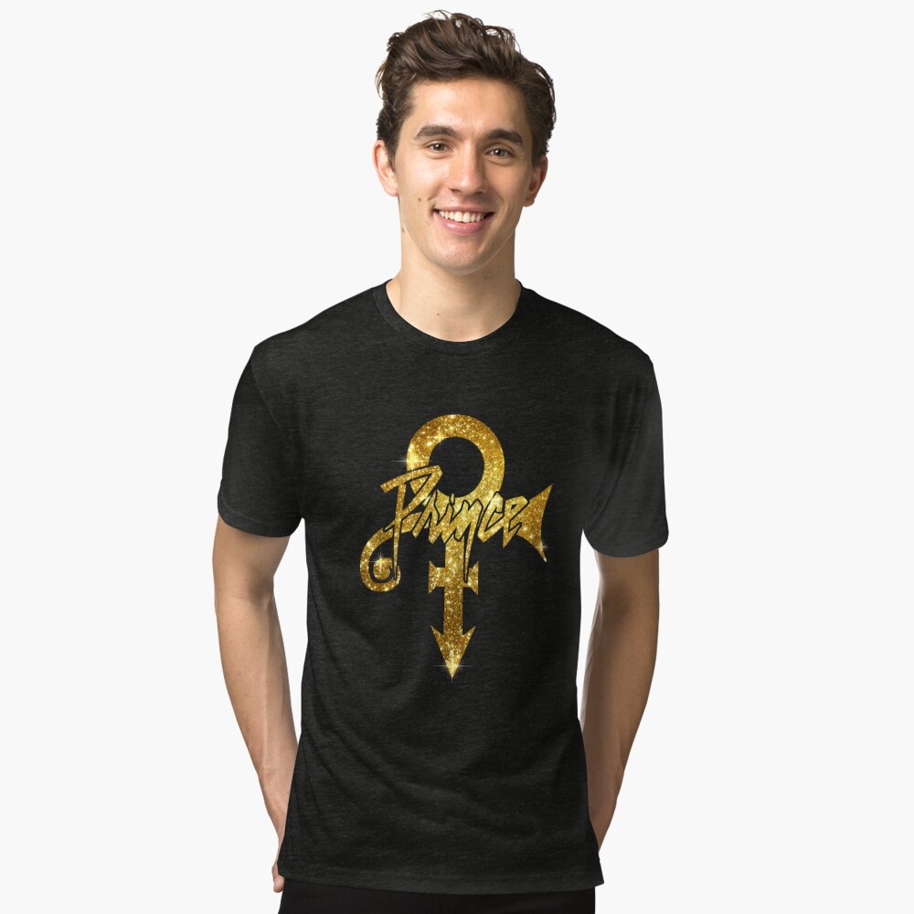 Prince Symbol Socks (Black/Gold)