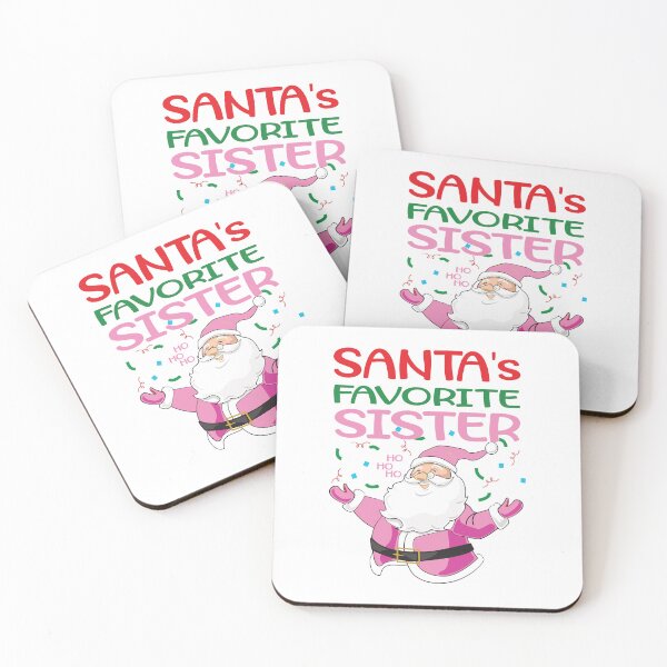 Item preview, Santa's Favorite Sister, Sweet Pink Santa  designed and sold by koonam.