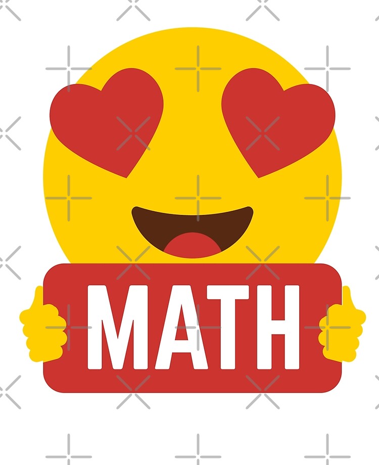 Ich liebe MATHETISCHE MATHE Herz Augen Emoji Emoticon Lustige MATH MATHETE MATHEMATIK HEMD Spieler Graphic Tee T-Shirt" iPad-Hülle & Skin von DesIndie | Redbubble