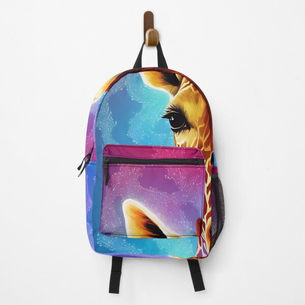 Item preview, product render poster vivid colors divine proportion Giraffe, ice and snow, glowing fog intricate, elegant, highly detailed, digital painting, concept art, smooth, sharp focus, illustration designed and sold by DrawItOnce.