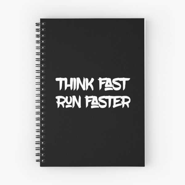 Item preview, Think Fast Run Faster designed and sold by thilinank.