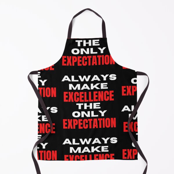 Item preview, Always make excellence the only expectation, positive affirmation quote designed and sold by Pugnaciousprint.