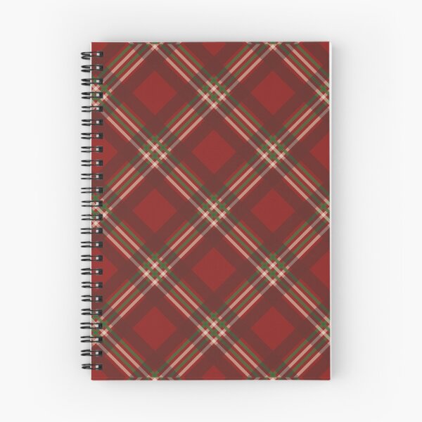 Item preview, Red and Green Four Lines Symmetry Diagonal Checked Square Diamond Geometric Christmas Pattern designed and sold by Moyanana.