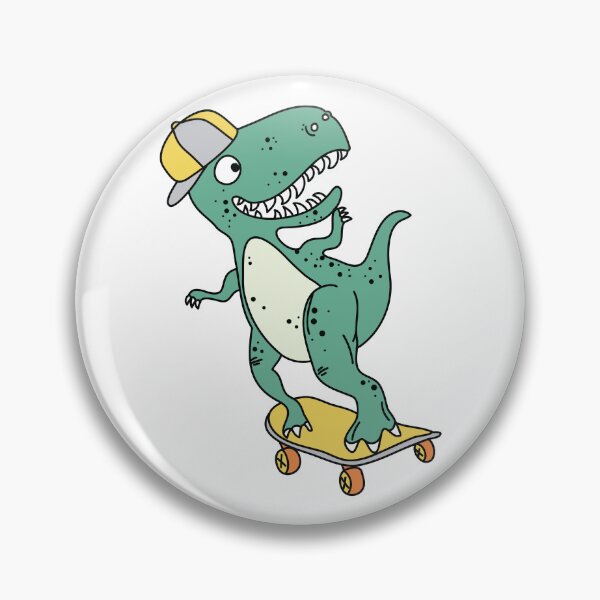 Item preview, Dino Saurus Cool Skater designed and sold by zoripet Store.