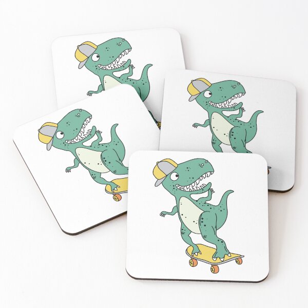 Item preview, Dino Saurus Cool Skater designed and sold by zoripet Store.