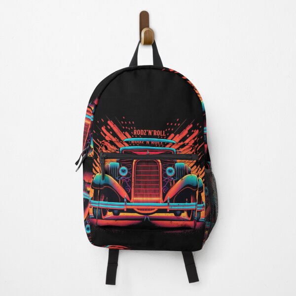 Item preview, Colorful Hot Rod Illustration #2, a perfect gift for all American Industry fans designed and sold by RodZnRoll.