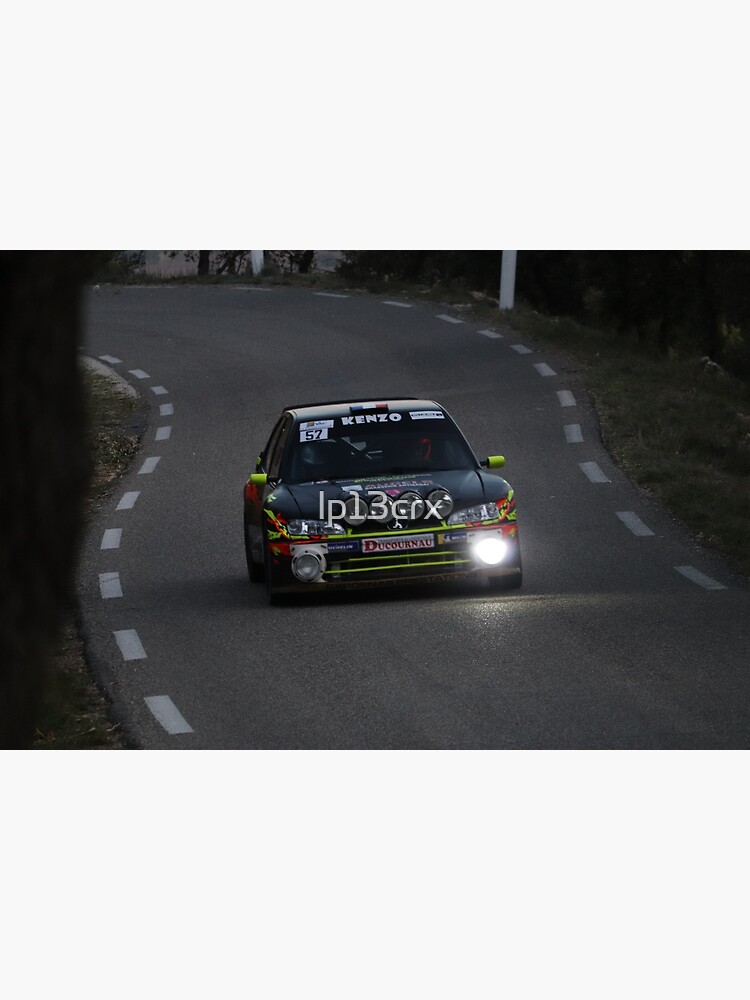 Poster Vintage Rallye 80x53 : Peugeot 306 Maxi Et 106 Cup