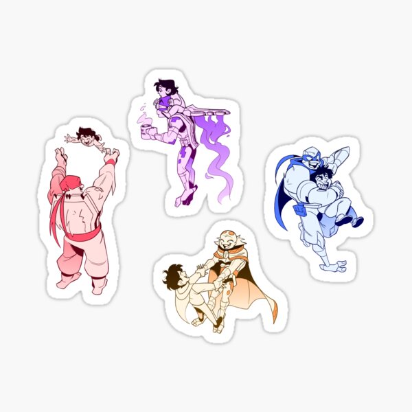 Item preview, Casey's Four Uncles Sticker Pack designed and sold by FunneyLizzie.