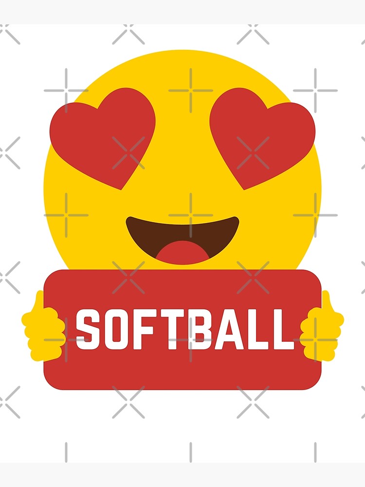 Softball Shirts I Love Softball Emoji Emoticon Funny Tees Softball Shirts I Love Softball Emoji Emoticon Funny Tees