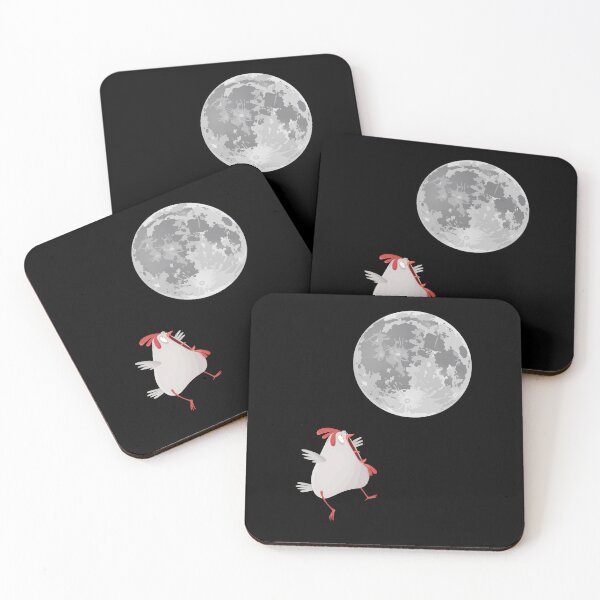 Item preview, Chicken Howling at the Moon designed and sold by SelenaJ.